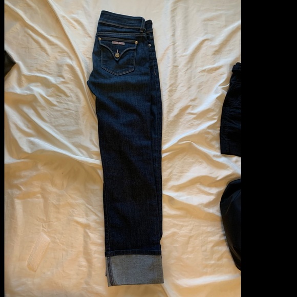 Hudson Ginny cropped cuffed jeans - Picture 3 of 6